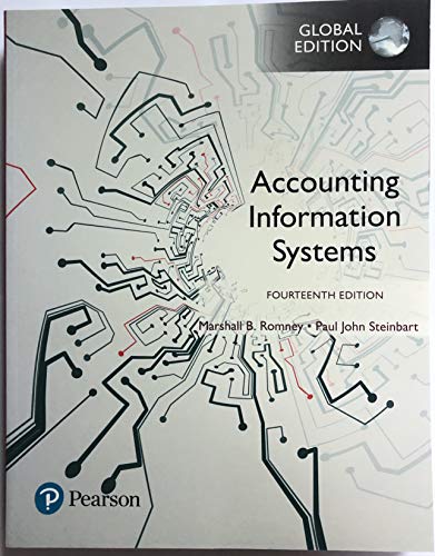 Accounting Information Systems, Global Edition