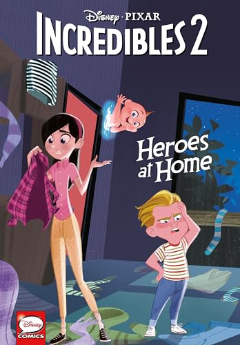 Disney-Pixar the Incredibles 2: Heroes at Home (Younger Readers Graphic Novel)