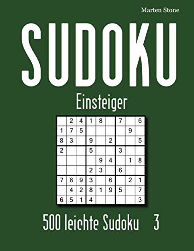 SUDOKU Einsteiger: 500 leichte Sudoku 3 von Independently published