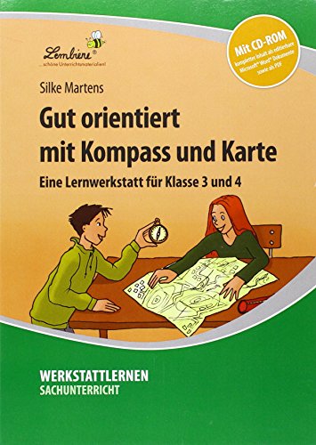 Gut orientiert mit Kompass und Karte: (3. und 4. Klasse)