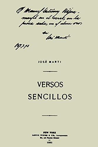 Colección José Martí: Versos sencillos von CreateSpace Independent Publishing Platform