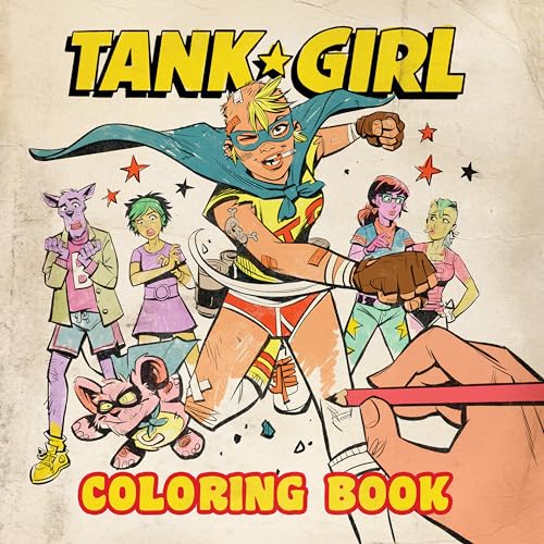 Tank Girl Coloring Book