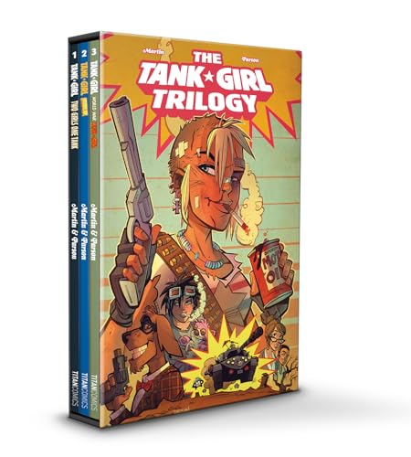 Tank Girl Trilogy Box Set: Gold, World War Tank Girl and Tank Girl: Two Girls, One Tank von Titan Comics