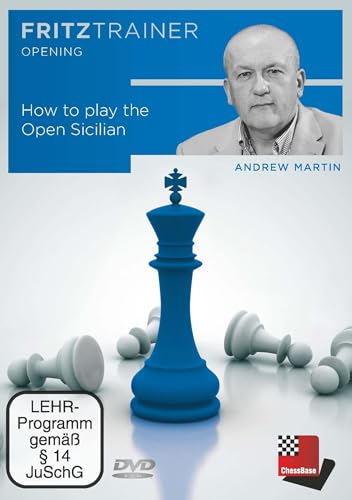 How to play the Open Sicilian: Fritztrainer - interaktiver Schach-Videokurs (Fritztrainer: Interaktives Video-Schachtraining) von Chess-Base
