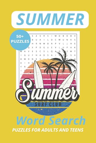 Summer Word Search Puzzle Book: Word Search Puzzle for Summer Holiday and Summer Vacation von Independently published