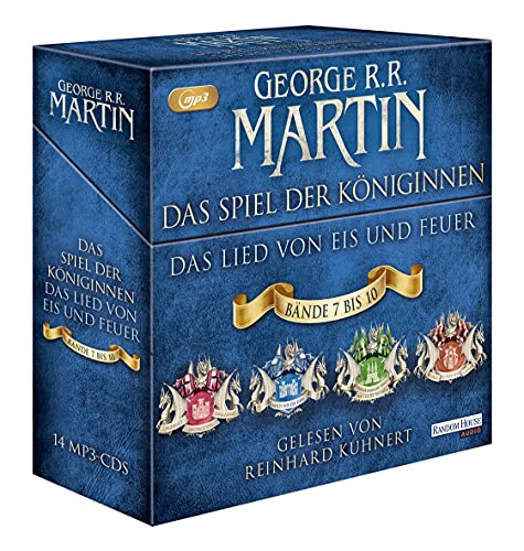 Das Spiel der Königinnen: Die Box: Das Lied von Eis und Feuer - Bände 7 - 10 (Hörbuchbox Game of Thrones - Lied von Eis und Feuer, Band 2) Das Spiel der Königinnen: Die Box: Das Lied von Eis und Feuer - Bände 7 - 10 (Hörbuchbox Game of Thrones - Lied von Eis und Feuer, Band 2)
