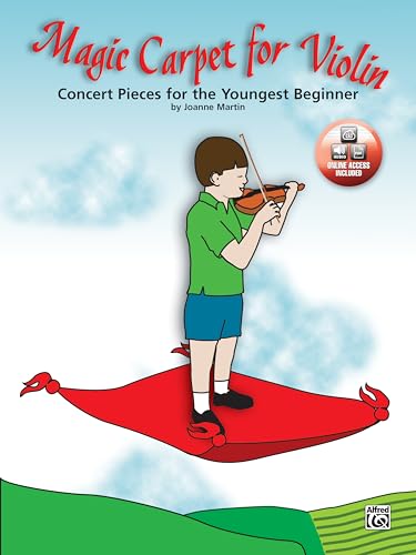 Magic Carpet for Violin: Concert Pieces for the Youngest Beginners, Book & CD [With CD]