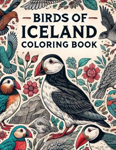 Birds of Iceland Coloring Book von Independently published