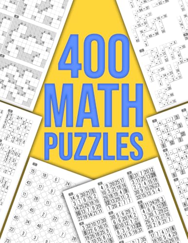 400 Math Puzzles: CrossMath, Kakuro, Math Search, and More Brain-Training Games for Hours of Fun and Focus | for Adults, Teens, and Gifted Kids. 400 Math Puzzles: CrossMath, Kakuro, Math Search, and More Brain-Training Games for Hours of Fun and Focus | for Adults, Teens, and Gifted Kids. von Independently published