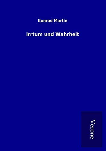 Irrtum und Wahrheit von TP Verone Publishing