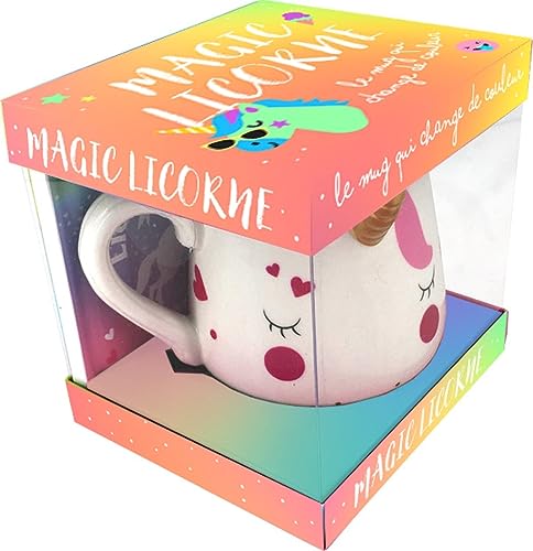 Coffret Mug Magic Licorne: Le mug qui change de couleur von HACHETTE PRAT