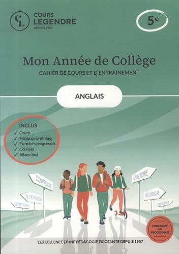 Mon année de collège - 5ème anglais-cahier de cours et d'entraînement: Cours – Fiches de synthèse – Exercices – Corrigés - Bilans-test Mon année de collège - 5ème anglais-cahier de cours et d'entraînement: Cours – Fiches de synthèse – Exercices – Corrigés - Bilans-test von EDICOLE