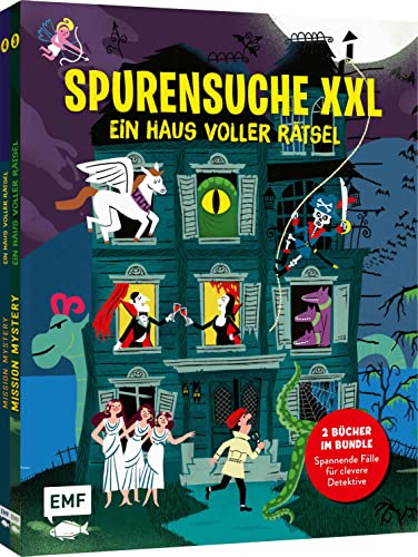 Ein Haus voller Rätsel: Spurensuche XXL: 2 Bücher im Bundle: spannende Fälle für clevere Detektive ab 10 Jahren