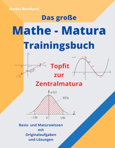 Das große MATHE - MATURA Trainingsbuch: Topfit zur Zentralmatura von Independently published