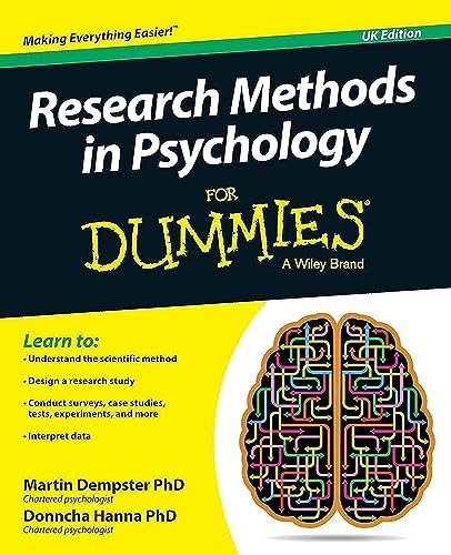 Research Methods in Psychology for Dummies von For Dummies