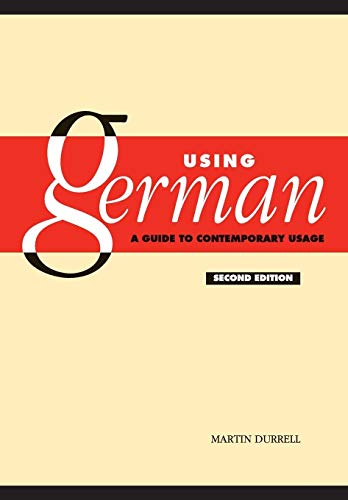 Using German: A Guide to Contemporary Usage von Cambridge University Press