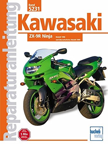 Kawasaki ZX 9-R Ninja 1998-2000: Modell 1998 und überarbeitetes Modell 2000 (Reparaturanleitungen) von Unbekannt