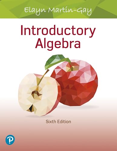 Introductory Algebra von Pearson