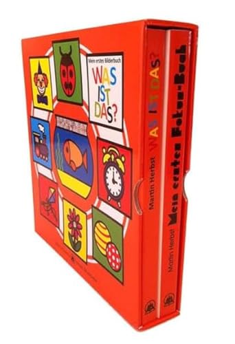 Mein erstes Fokusbuch - Baby lernt sehen & Mein erstes Bilderbuch WAS IST DAS?: 2 Pappbilderbücher von Mrchenwald Verlag