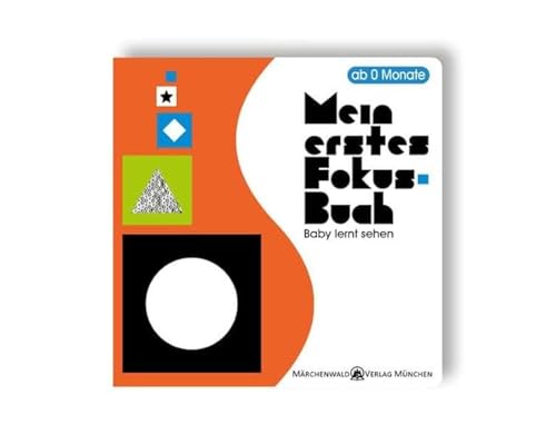 Mein erstes Fokusbuch - Baby lernt sehen, Leporello, Konstrastbuch von Mrchenwald Verlag