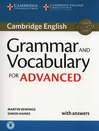 Grammar and Vocabulary for Advanced Book with Answers and Audio: Self-Study Grammar Reference and Practice (Cambridge Grammar for Exams)