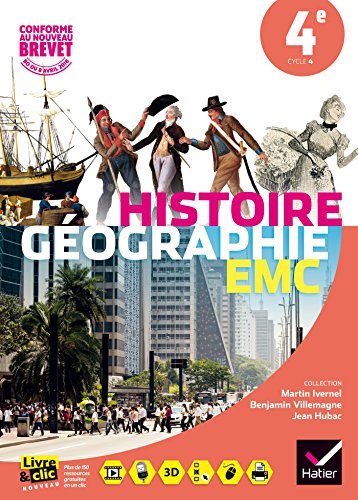 Histoire-Géographie Enseignement Moral et Civique 4e éd. 2016 - Manuel de l'élève von HATIER
