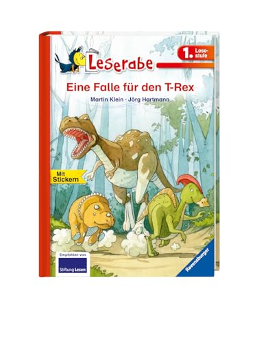 Eine Falle für den T-Rex - Leserabe 1. Klasse - Erstlesebuch für Kinder ab 6 Jahren (Leserabe - 1. Lesestufe)