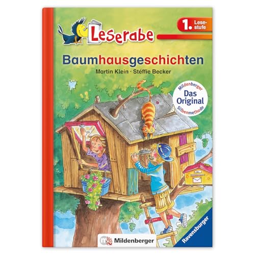 Leserabe – Baumhausgeschichten | Kinderbuch zum Lesenlernen mit Silbentrenner | Lesestufe 1 | für den Lesestart | spannende Geschichten für Grundschulkinder | Festeinband, 17,5 x 24 cm | 44 Seiten Leserabe – Baumhausgeschichten | Kinderbuch zum Lesenlernen mit Silbentrenner | Lesestufe 1 | für den Lesestart | spannende Geschichten für Grundschulkinder | Festeinband, 17,5 x 24 cm | 44 Seiten