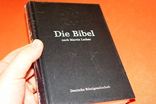 Bibelausgaben, Die Bibel nach der Übersetzung Martin Luthers, mit Apokryphen, neue Rechtschreibung, schwarz (Nr. 1241)