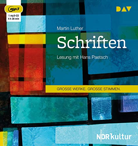 Schriften: Lesung mit Hans Paetsch (1 mp3-CD) von Der Audio Verlag, Dav