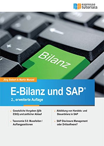 E-Bilanz und SAP von Optimedien Verlag e.K.