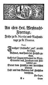 Petzoldt: Texte zu Bachs Leipziger Kirchenmusik. Faksimile