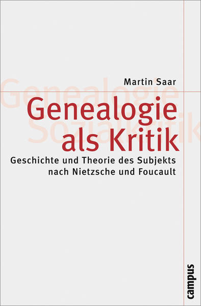 Genealogie als Kritik von Campus Verlag