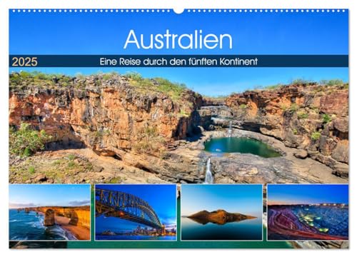 Australien - Travel The Gravel (Wandkalender 2025 DIN A2 quer), CALVENDO Monatskalender von CALVENDO