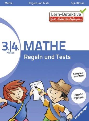 Regeln und Tests (Mathe 3./4. Klasse): Lehrplanorientiert. Punktesystem (Lern-Detektive)
