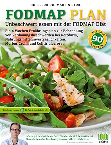 Der FODMAP Plan - Unbeschwert essen mit der FODMAP Diät: Ein 4 Wochen Ernährungsplan zur Behandlung von Verdauungsbeschwerden bei Reizdarm, ... Morbus ... Morbus Crohn und Colitis ulcerosa. von Books on Demand