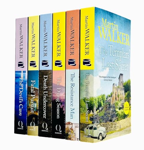 Bruno Chief Of Police Series Dordogne Mysteries 5 - 10 Collection 6 Books Set by Martin Walker (The Devil's Cave,Resistance Man,Death Undercover,Dying Season, Fatal Pursuit & Templars' Last Secret)