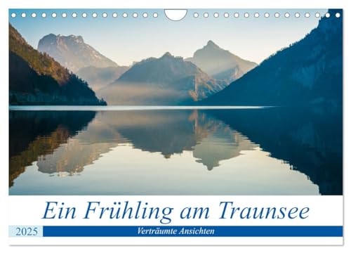 Ein Frühling am Traunsee - Verträumte Ansichten (Wandkalender 2025 DIN A4 quer), CALVENDO Monatskalender