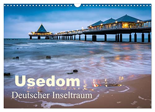 Usedom - Deutscher Inseltraum (Wandkalender 2024 DIN A3 quer), CALVENDO Monatskalender von CALVENDO