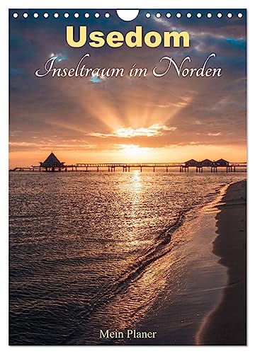 Usedom - Inseltraum im Norden (Wandkalender 2024 DIN A4 hoch), CALVENDO Monatskalender
