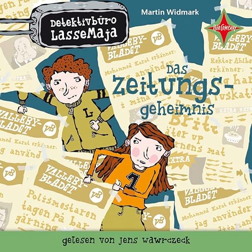 Detektivbüro LasseMaja. Das Zeitungsgeheimnis: Sprecher: Jens Wawrczeck. 1 CD. Laufzeit ca. 45 Min.