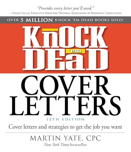 Knock 'em Dead Cover Letters: Cover Letters and Strategies to Get the Job You Want von Simon & Schuster