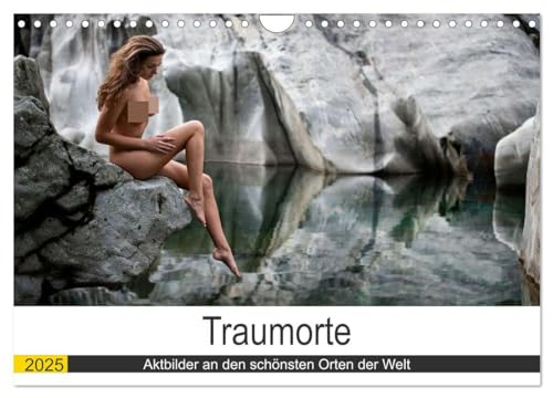 Traumorte (Wandkalender 2025 DIN A4 quer), CALVENDO Monatskalender