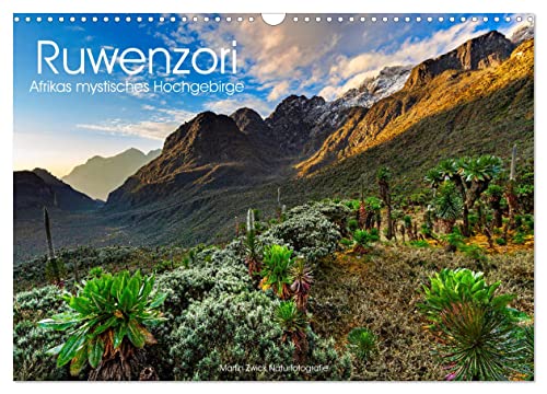 Ruwenzori - Afrikas mystisches Hochgebirge (Wandkalender 2025 DIN A3 quer), CALVENDO Monatskalender von CALVENDO