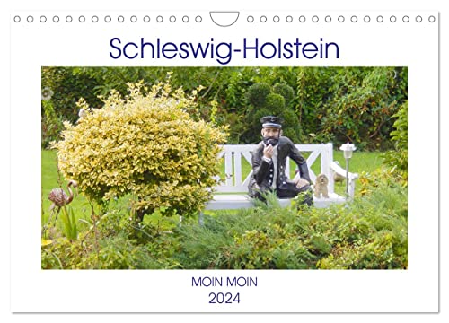 Schleswig-Holstein Moin Moin (Wandkalender 2024 DIN A4 quer), CALVENDO Monatskalender von CALVENDO