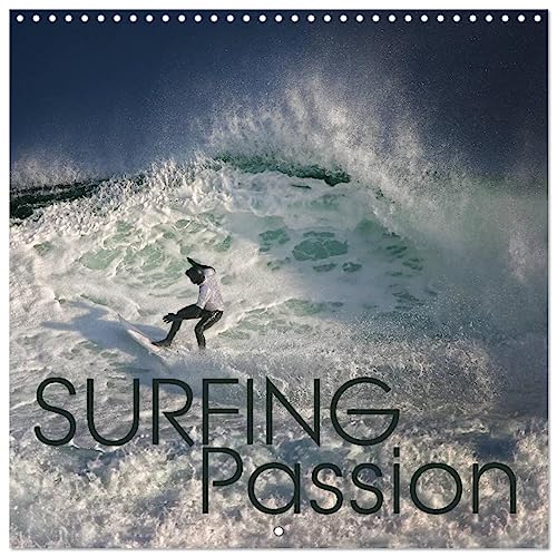 Surfing Passion (Wall Calendar 2025 12 × 12 Inch) CALVENDO 12 Month Wall Calendar