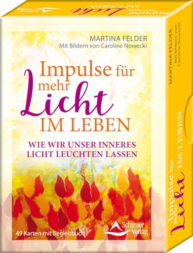 Impulse für mehr Licht im Leben - wie wir unser Licht leuchten lassen: - 49 Karten mit Begleitbuch von Schirner Verlag