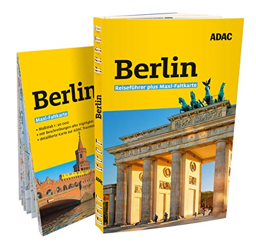 ADAC Reiseführer plus Berlin: Mit Maxi-Faltkarte und praktischer Spiralbindung