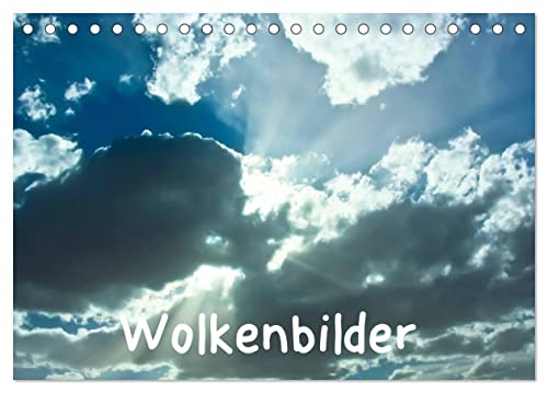 Wolkenbilder (Tischkalender 2024 DIN A5 quer), CALVENDO Monatskalender