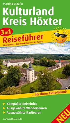 Kulturland Kreis Höxter: 3in1-Reiseführer für Ihren Aktiv-Urlaub, kompakte Reiseinfos, ausgewählte Rad- und Wandertouren, aussagekräftige Höhenprofile und tourenspezifische Karten (Reiseführer: RF) von FREYTAG-BERNDT UND ARTARIA